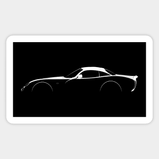 TVR Tuscan S Silhouette Sticker